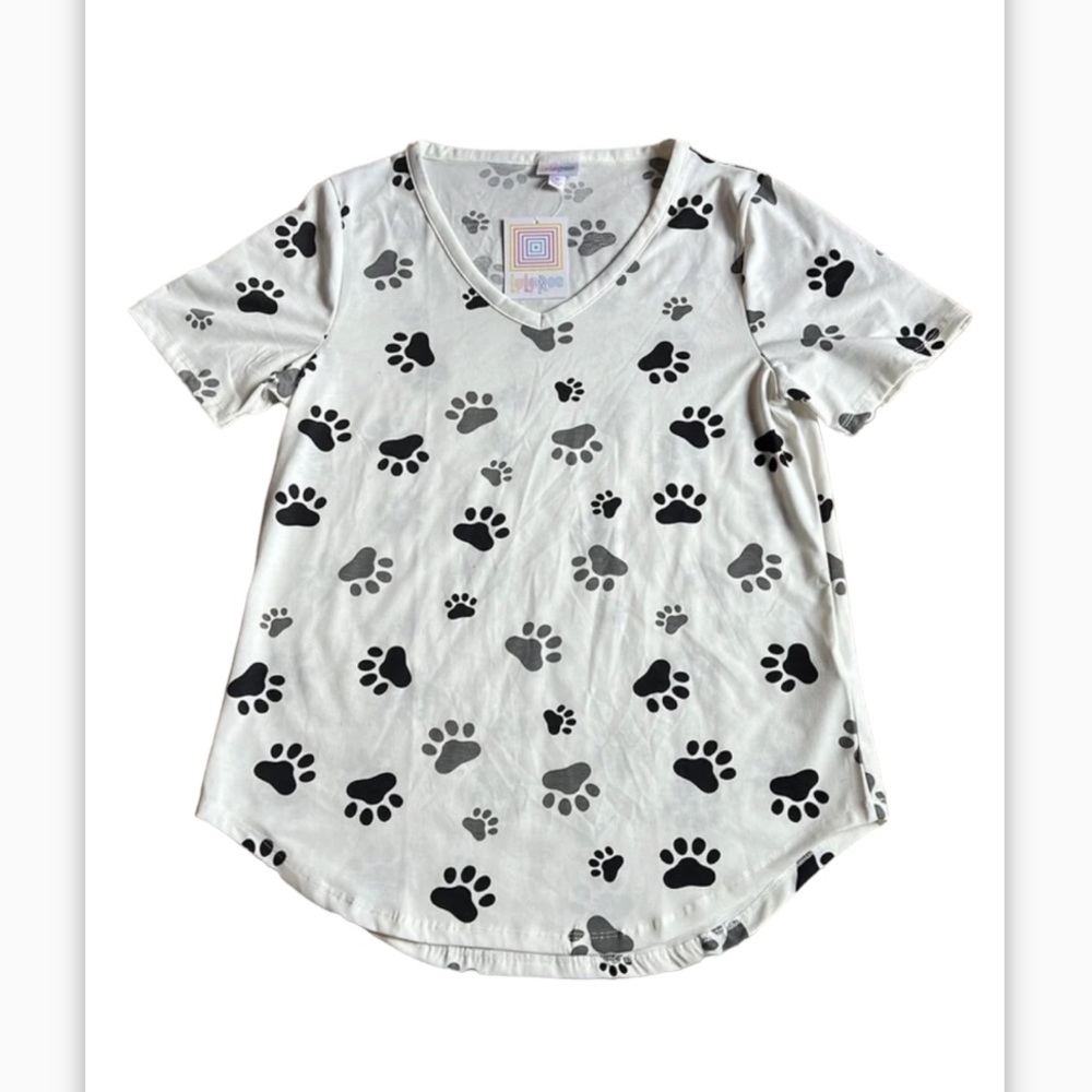 Lularoe paw print iris XL NWT